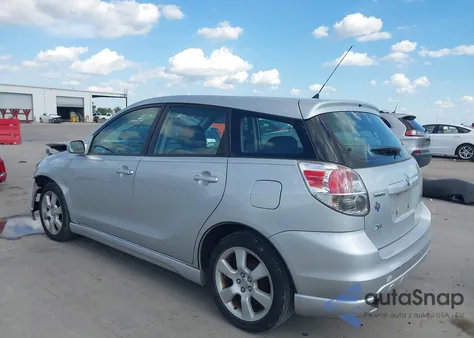 2005 Toyota Matrix Xr из США, поврежденный, VIN 2T1KR32E45C389327